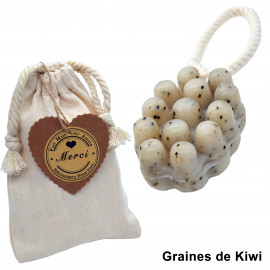 Savon de Massage " Graines de Kiwi "